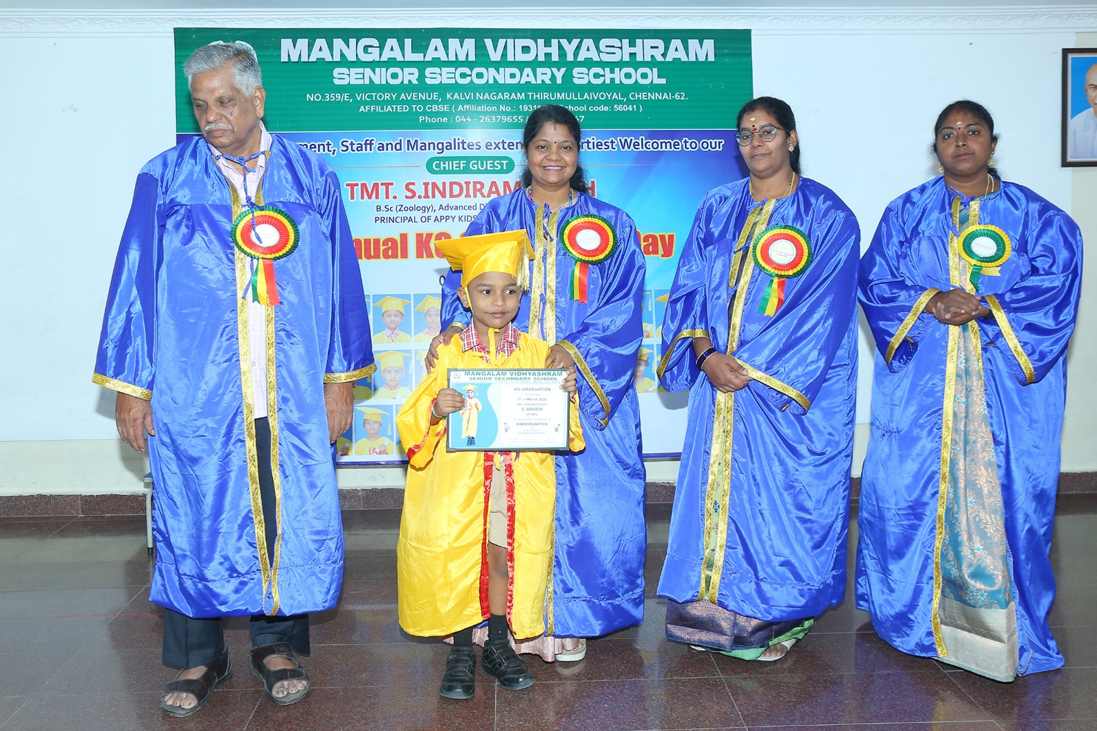 Mangalam Vidhyashram in Thirumullaivoyal Chennai Tamilnadu.