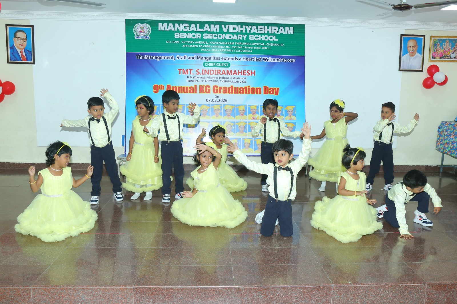 Mangalam Vidhyashram in Thirumullaivoyal Chennai Tamilnadu.