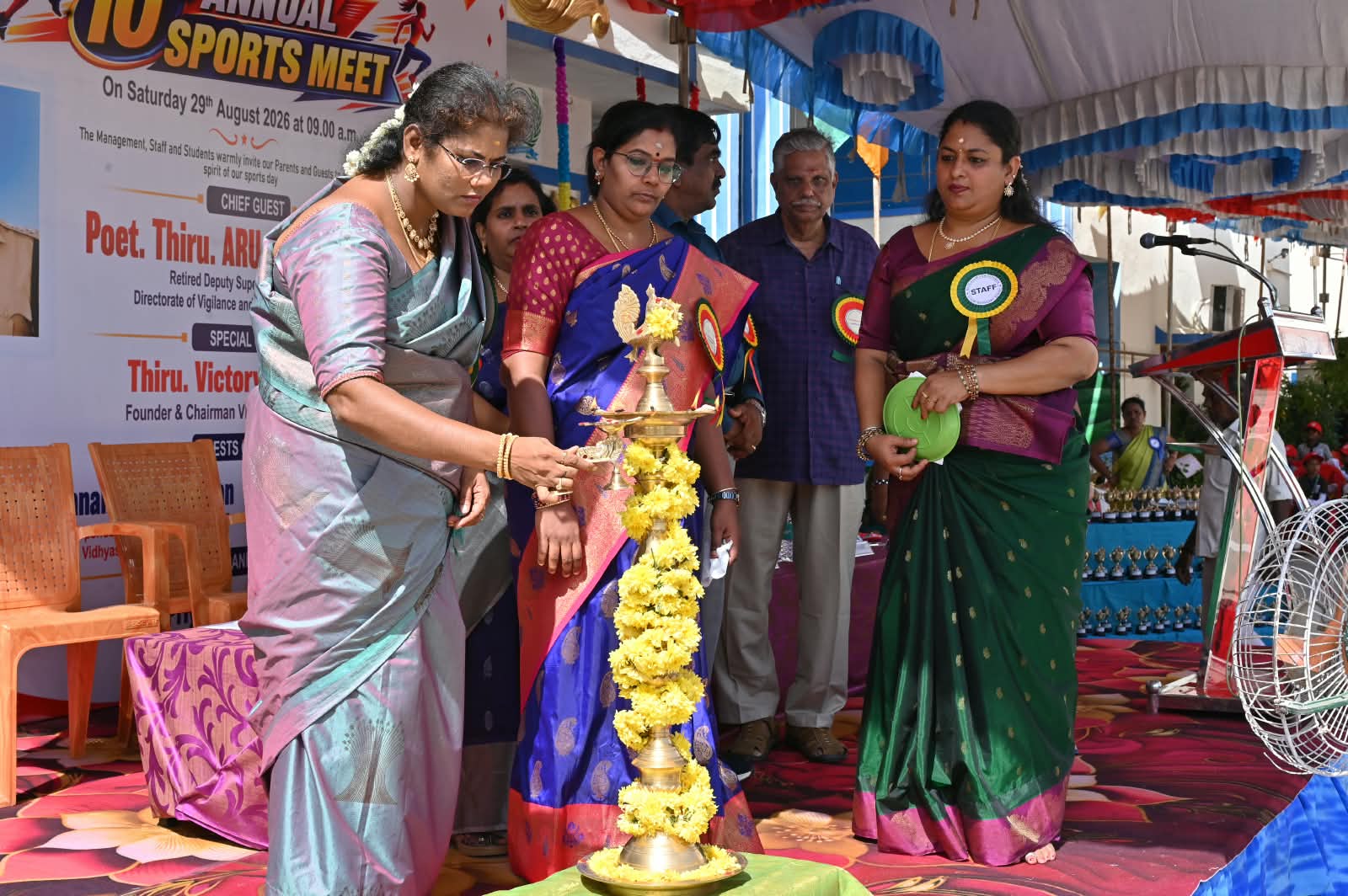 Mangalam Vidhyashram in Thirumullaivoyal Chennai Tamilnadu.