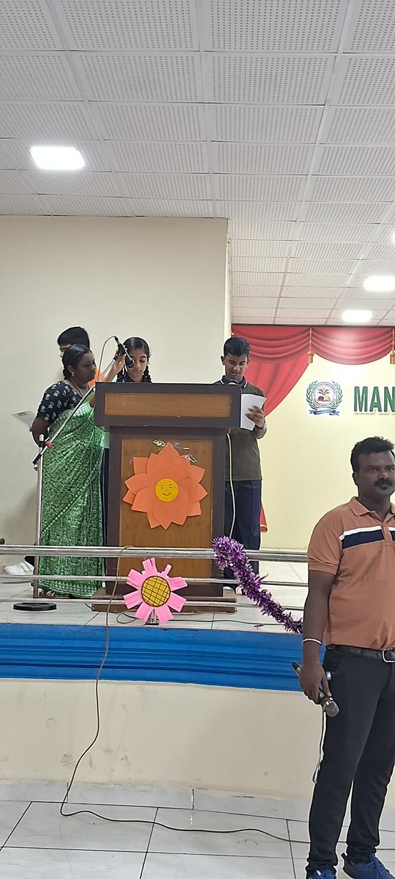 Mangalam Vidhyashram in Thirumullaivoyal Chennai Tamilnadu.